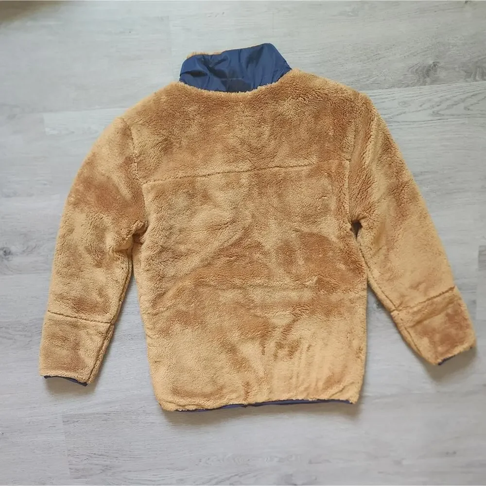 NWT Tommy Bahama Boy's Brown Fleece Full Zip Up Jacket Outerwear X-Large XL 14